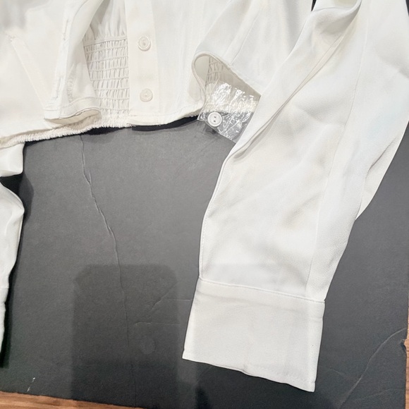 Astr Classic White Button Down Shirt - Picture 9 of 16